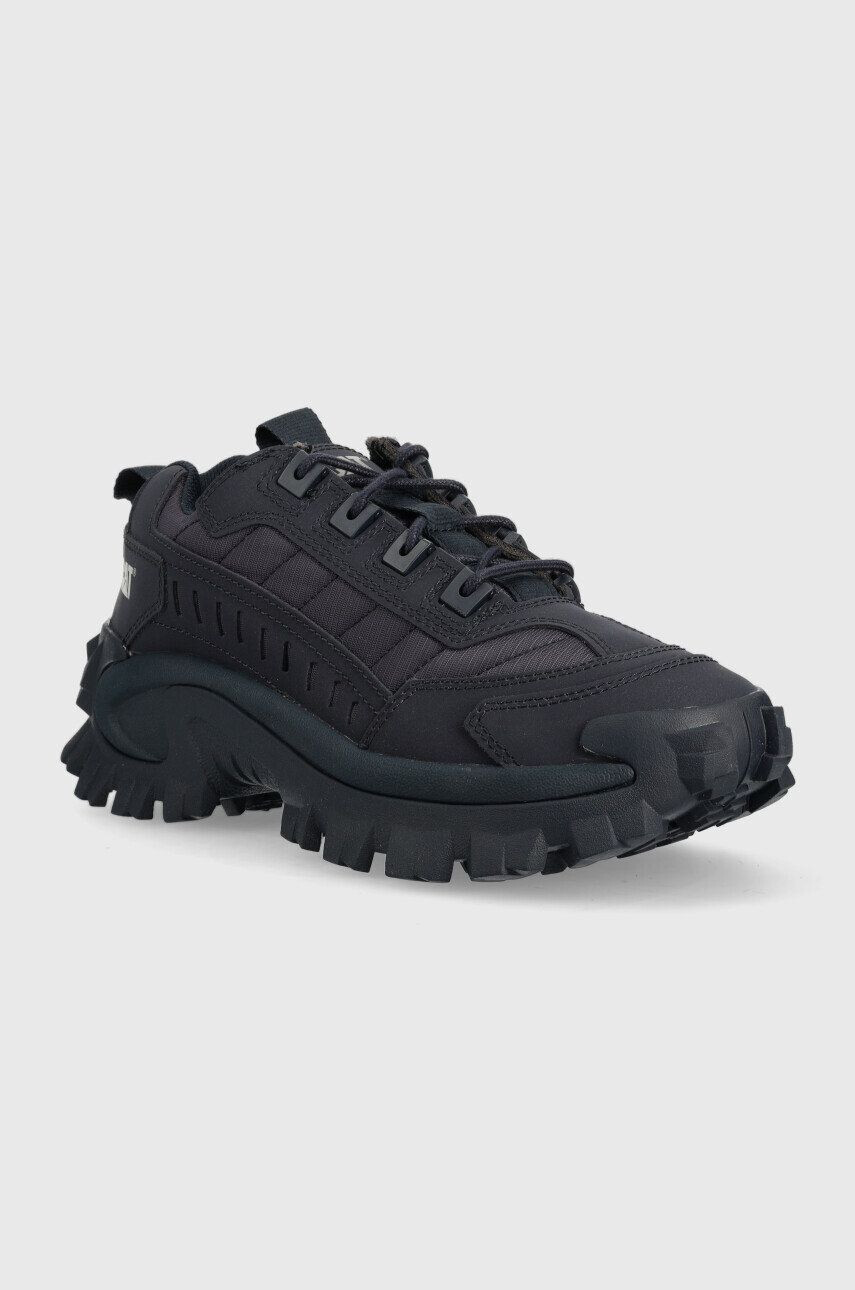 Caterpillar Kožené sneakers boty Intruder tmavomodrá barva - Pepit.cz