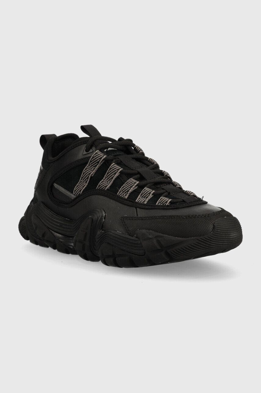 Caterpillar Kožené sneakers boty Vapor Web černá barva - Pepit.cz