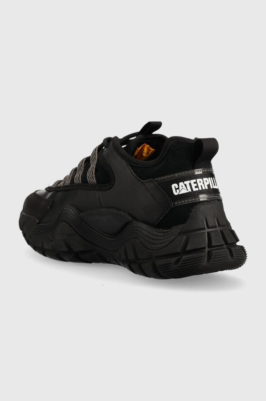 Caterpillar Kožené sneakers boty Vapor Web černá barva - Pepit.cz