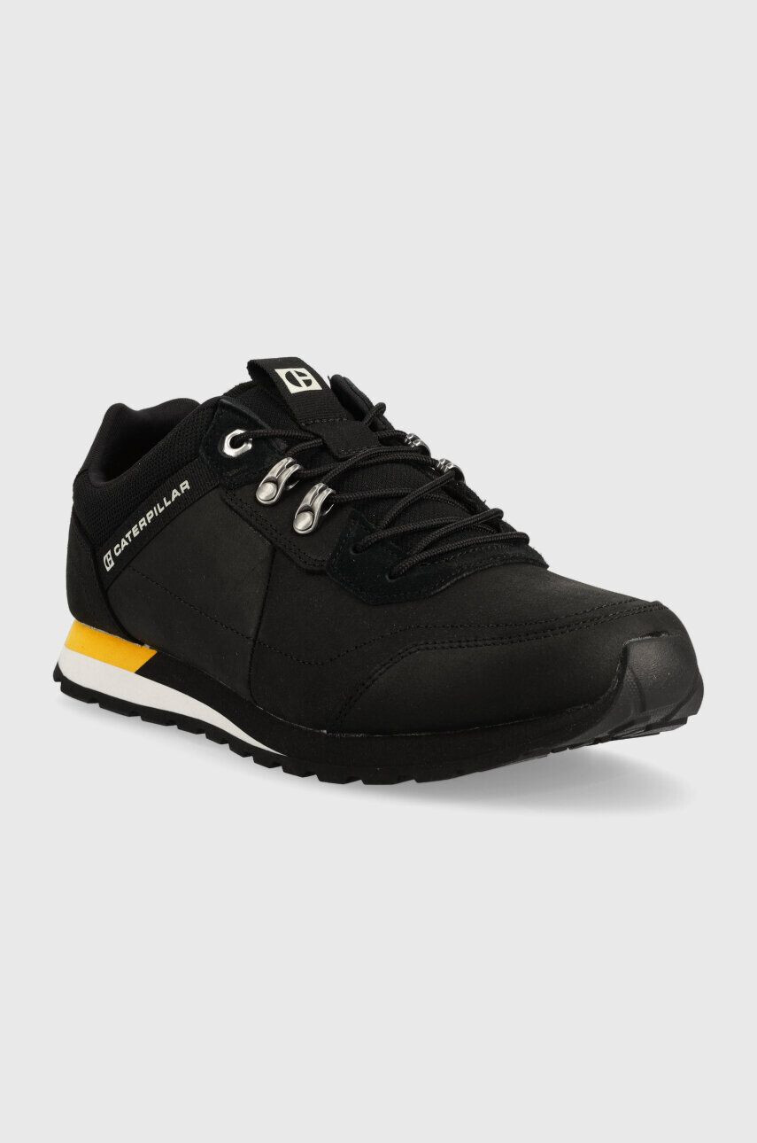 Caterpillar Kožené sneakers boty VENTURA HIKER LO černá barva P110787 - Pepit.cz