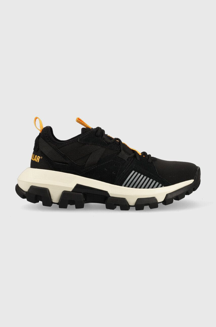 Caterpillar Semišové sneakers boty černá barva - Pepit.cz