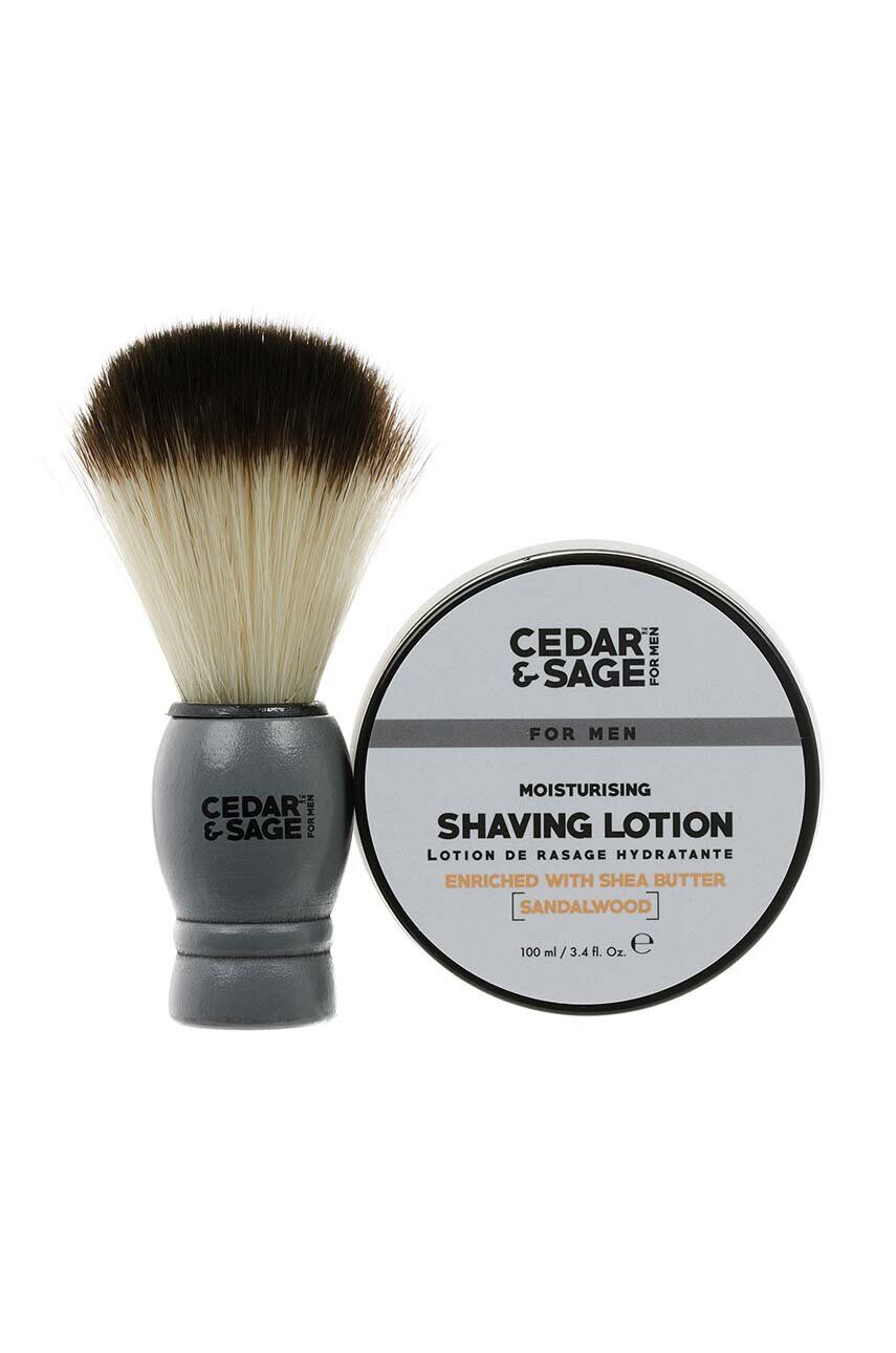 Cedar & Sage Mini sada na holení Mini Shaving 2-pack - Pepit.cz