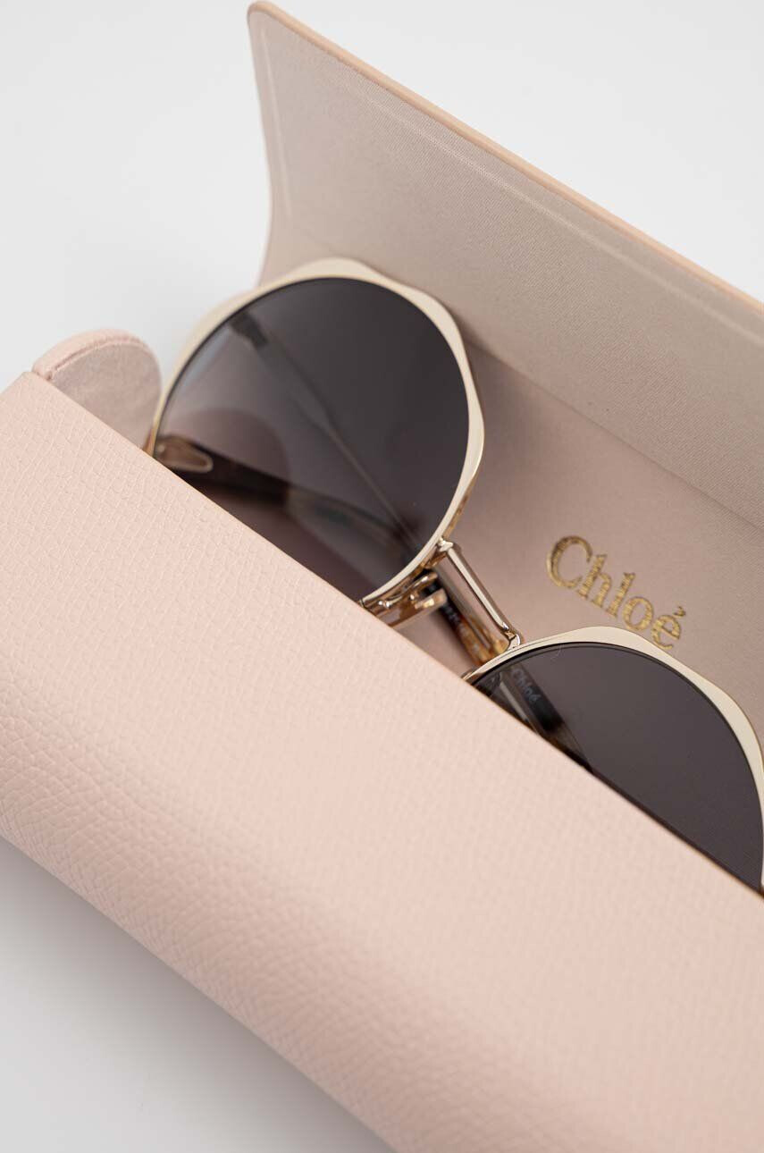 Chloe Sluneční brýle Chloé CH0184S dámské zlatá barva - Pepit.cz