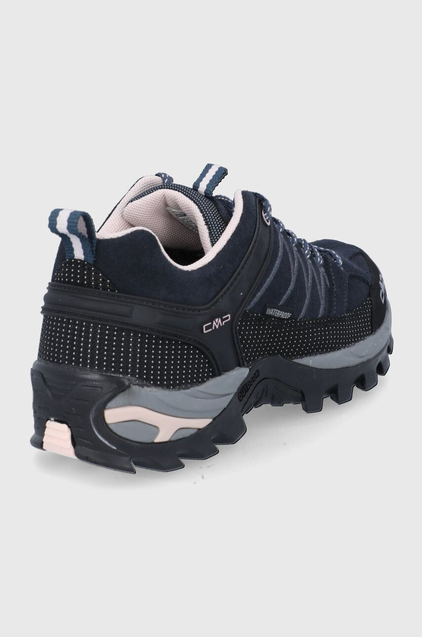 CMP Boty RIGEL LOW WMN TREKKING SHOES WP dámské tmavomodrá barva - Pepit.cz