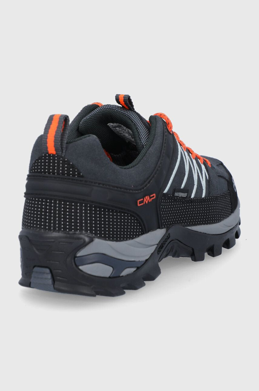 CMP Boty rigel low trekking shoes wp pánské černá barva - Pepit.cz