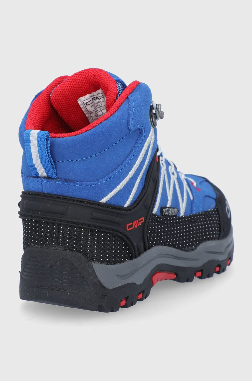 CMP Dětské boty KIDS RIGEL MID TREKKING SHOE WP modrá barva - Pepit.cz