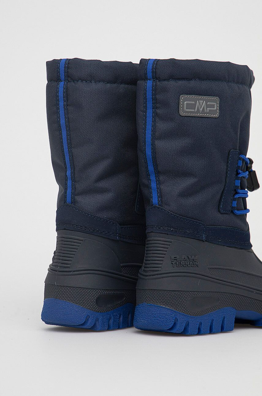 CMP Dětské sněhule KIDS AHTO WP SNOW BOOTS tmavomodrá barva - Pepit.cz