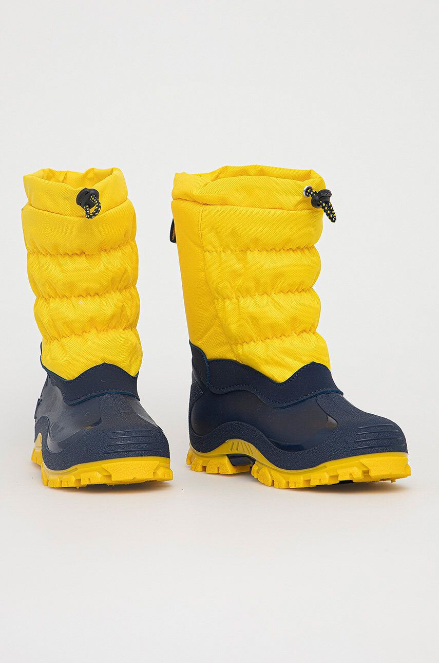 CMP Dětské sněhule KIDS HANKI 2.0 SNOW BOOTS žlutá barva - Pepit.cz