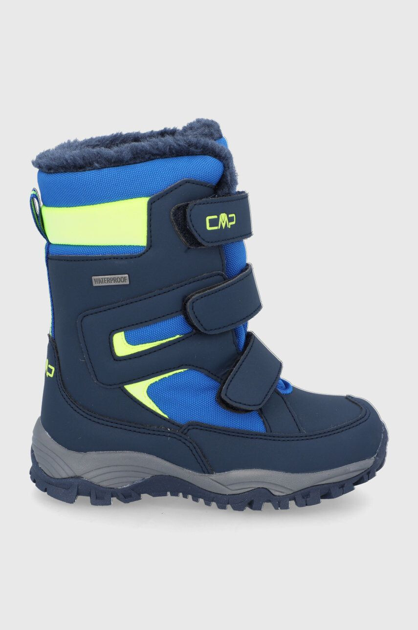 CMP Dětské sněhule KIDS HEXIS SNOW BOOT WP tmavomodrá barva - Pepit.cz