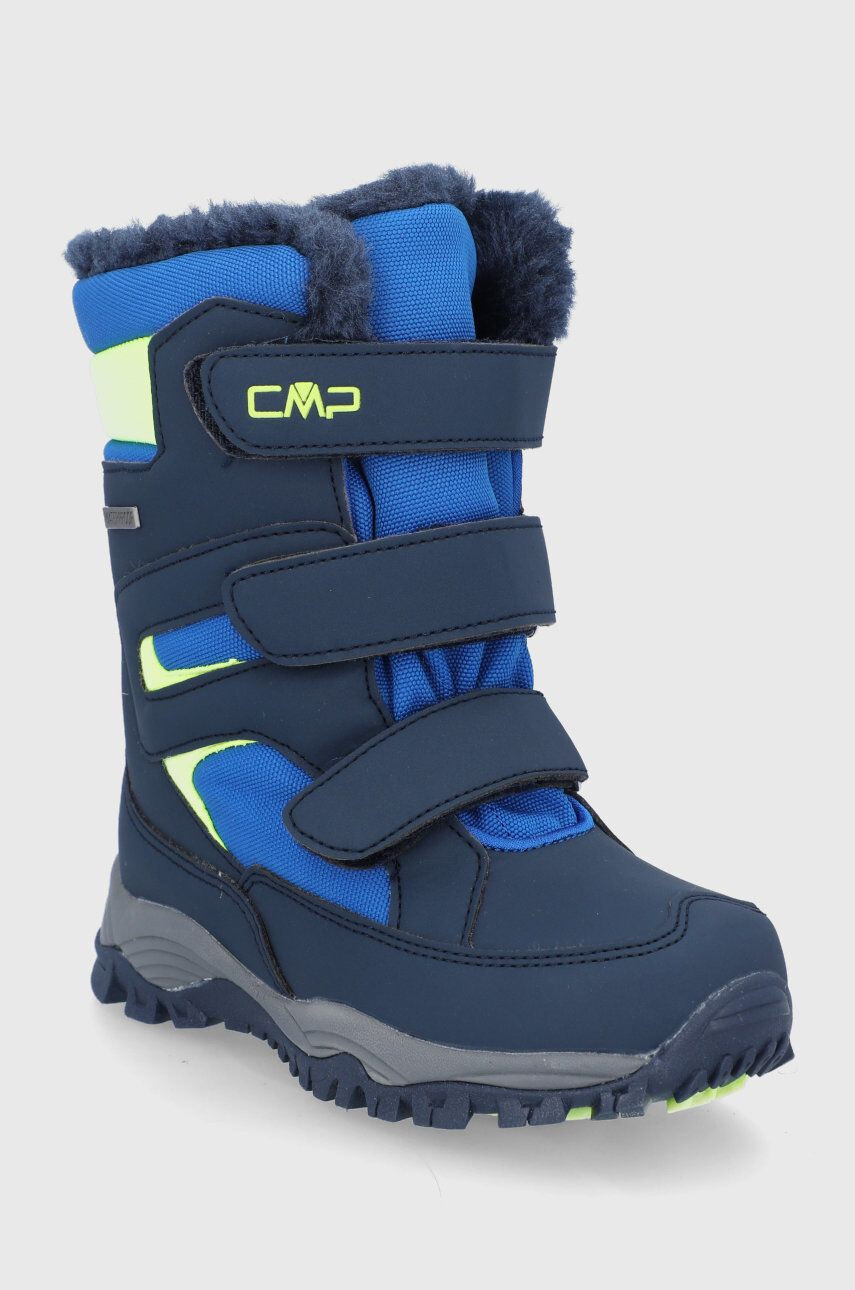 CMP Dětské sněhule KIDS HEXIS SNOW BOOT WP tmavomodrá barva - Pepit.cz