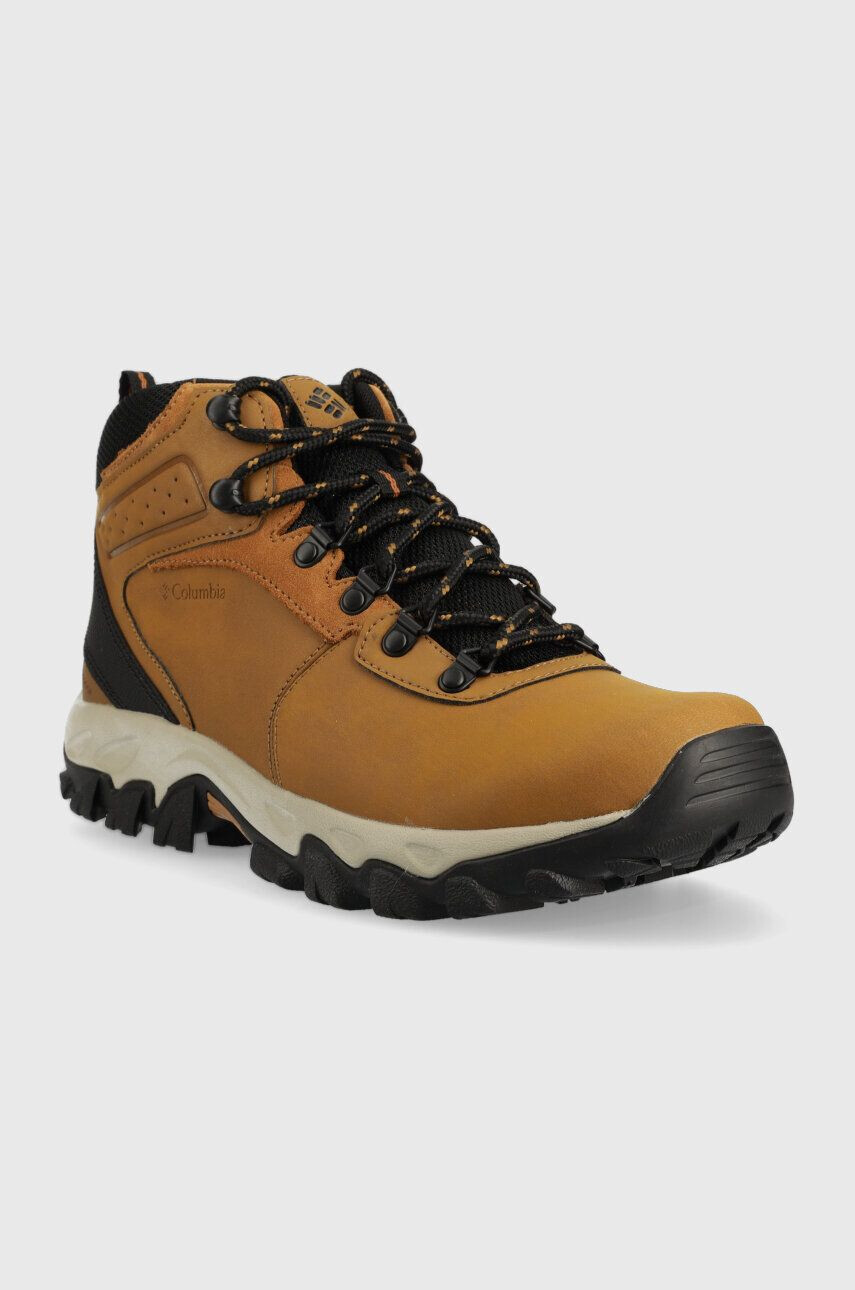 Columbia Boty Newton Ridge Plus II Waterproof pánské hnědá barva 1594731.SS23-289 - Pepit.cz