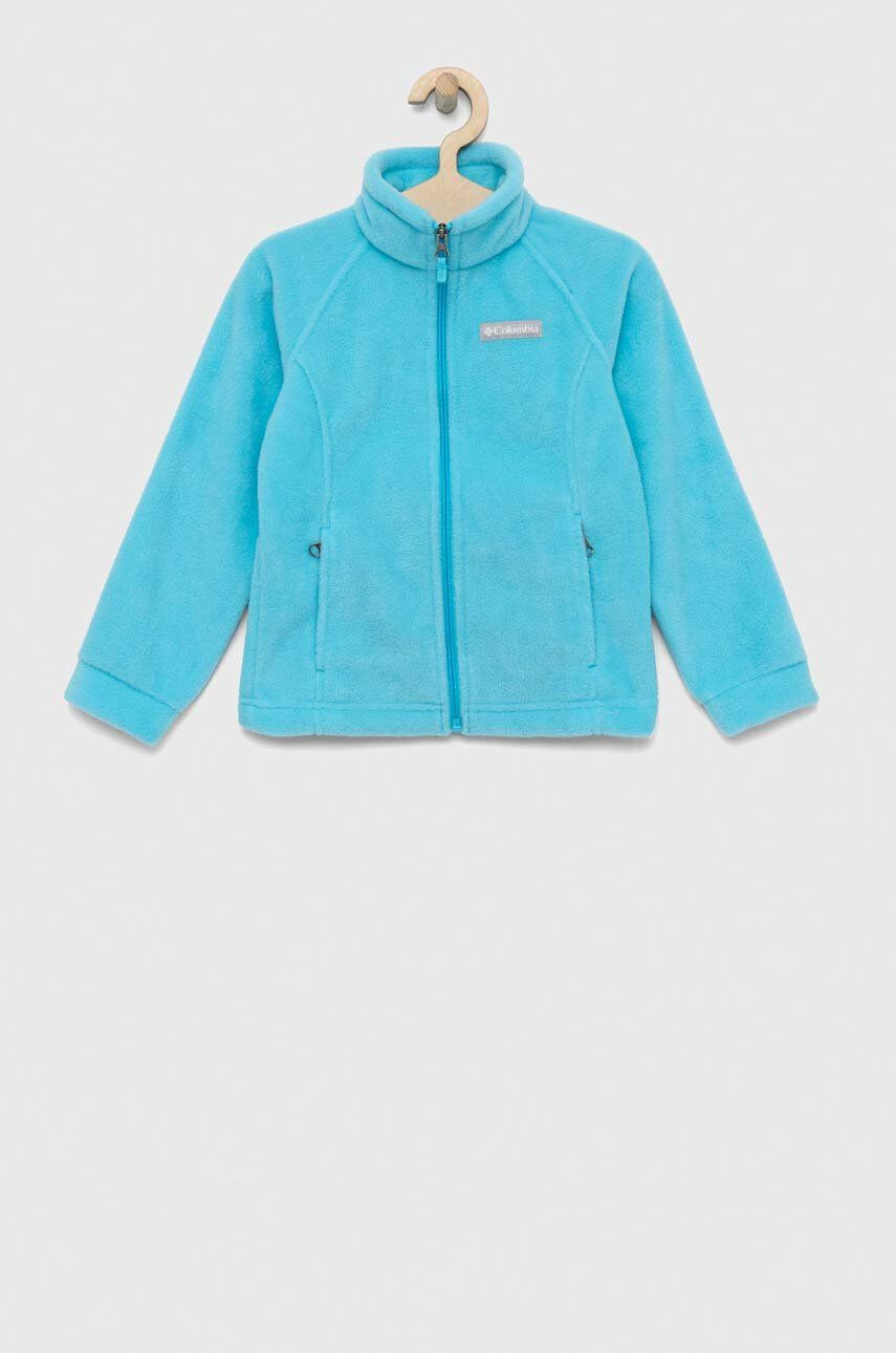 Columbia Dětská mikina Benton Springs Fleece hladká - Pepit.cz