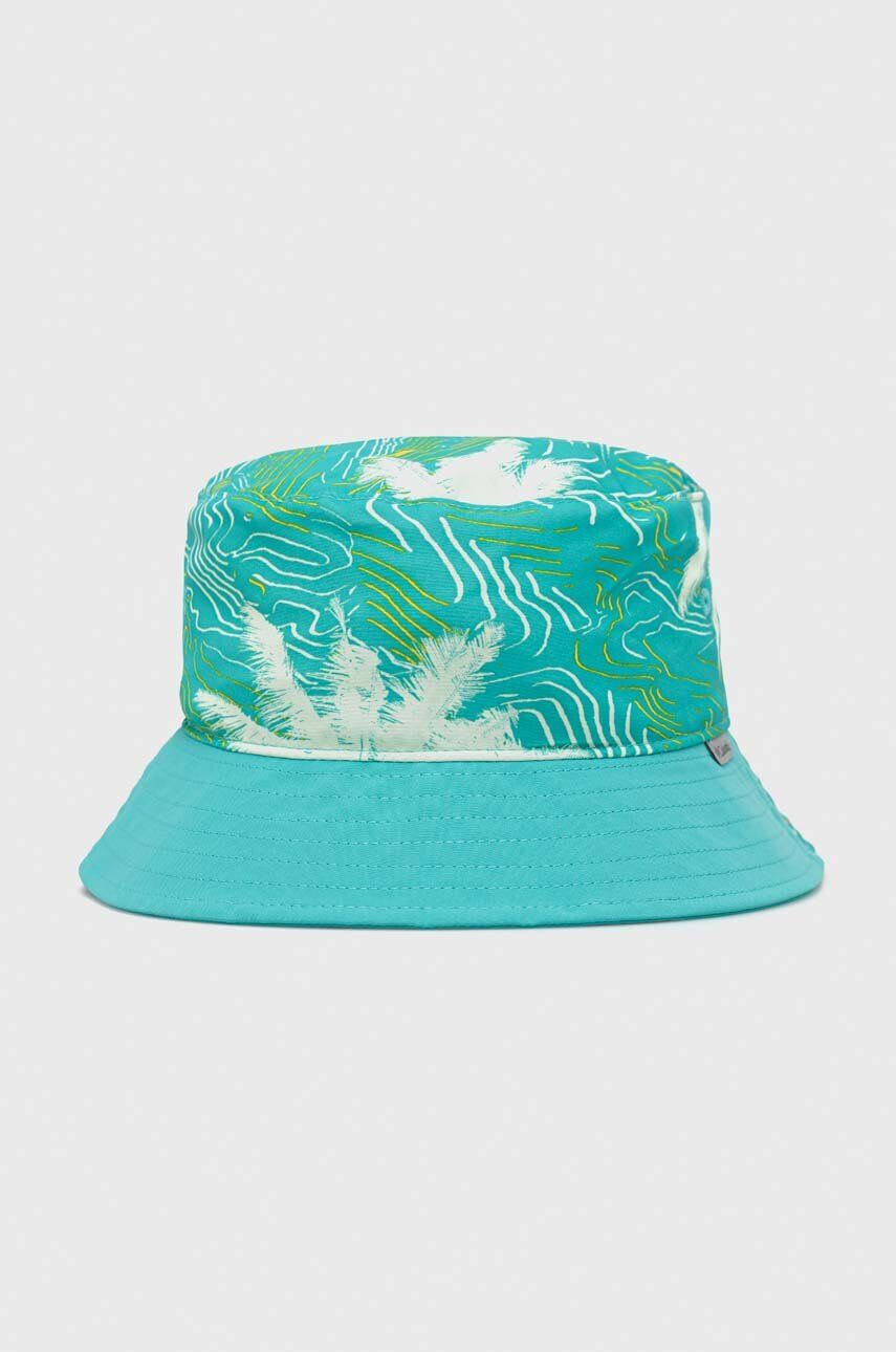 Columbia Dětský klobouk Youth Bucket Hat zelená barva - Pepit.cz