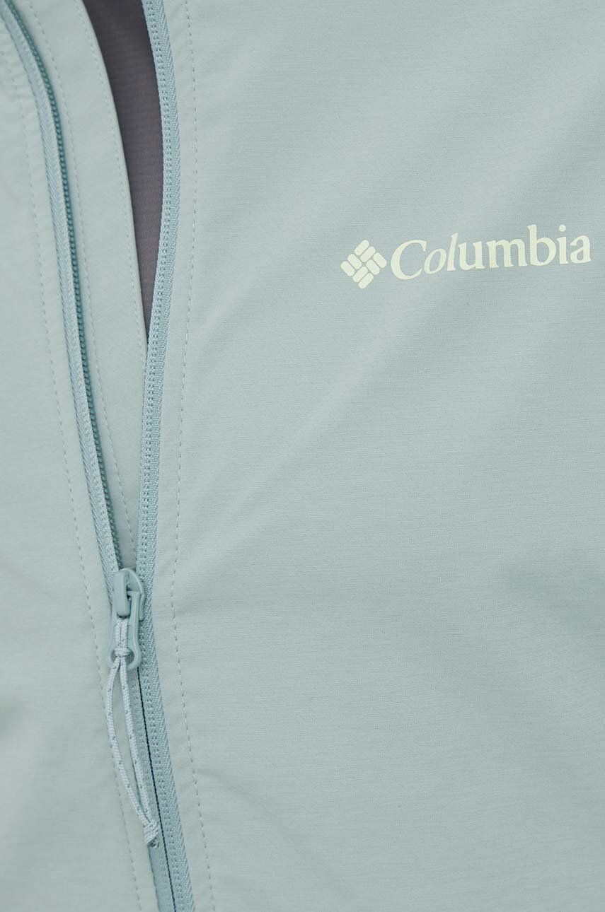 Columbia Nepromokavá bunda Panther Creek pánská černá barva přechodná - Pepit.cz