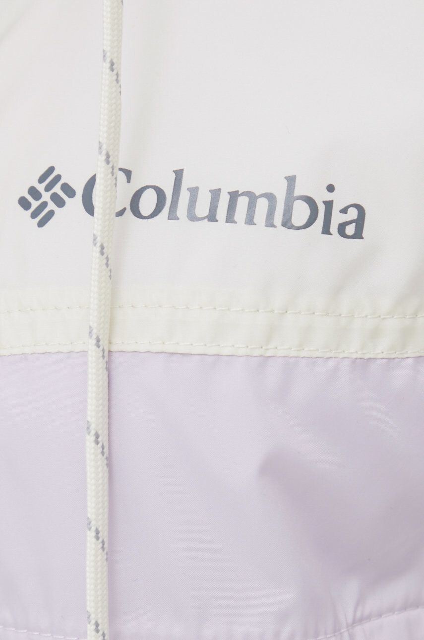 Columbia Outdoorová bunda Flash Challenger fialová barva 1989511-010 - Pepit.cz