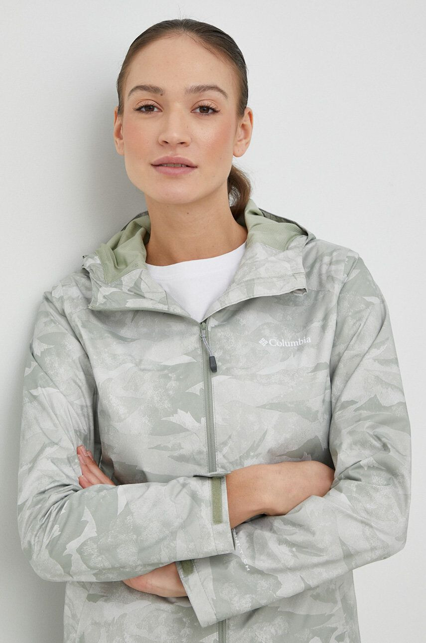 Columbia Outdoorová bunda Inner Limits II Jacket zelená barva 1895802-316 - Pepit.cz