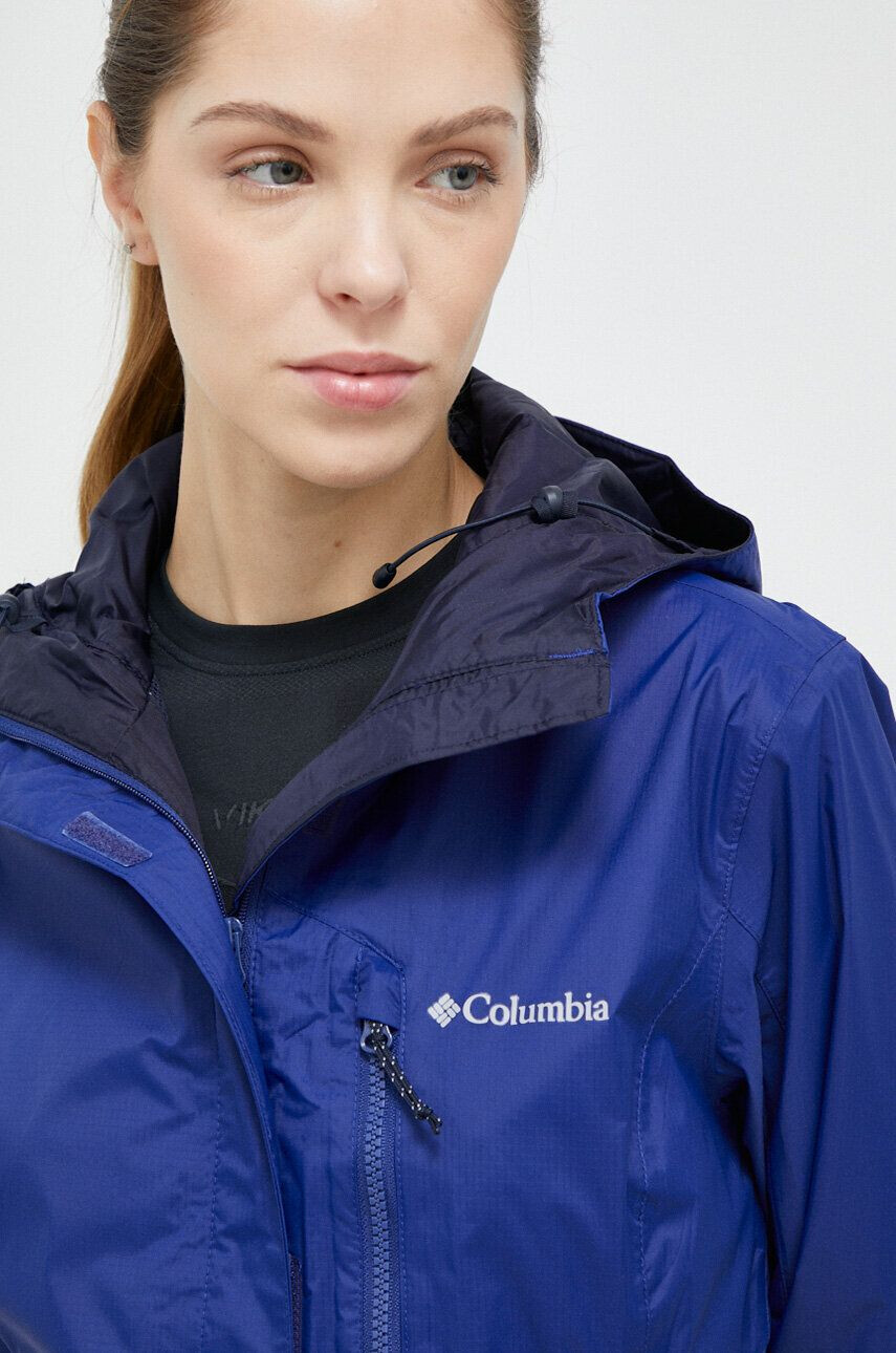 Columbia Outdoorová bunda Pouring Adventure II tmavomodrá barva 1760071-468 - Pepit.cz