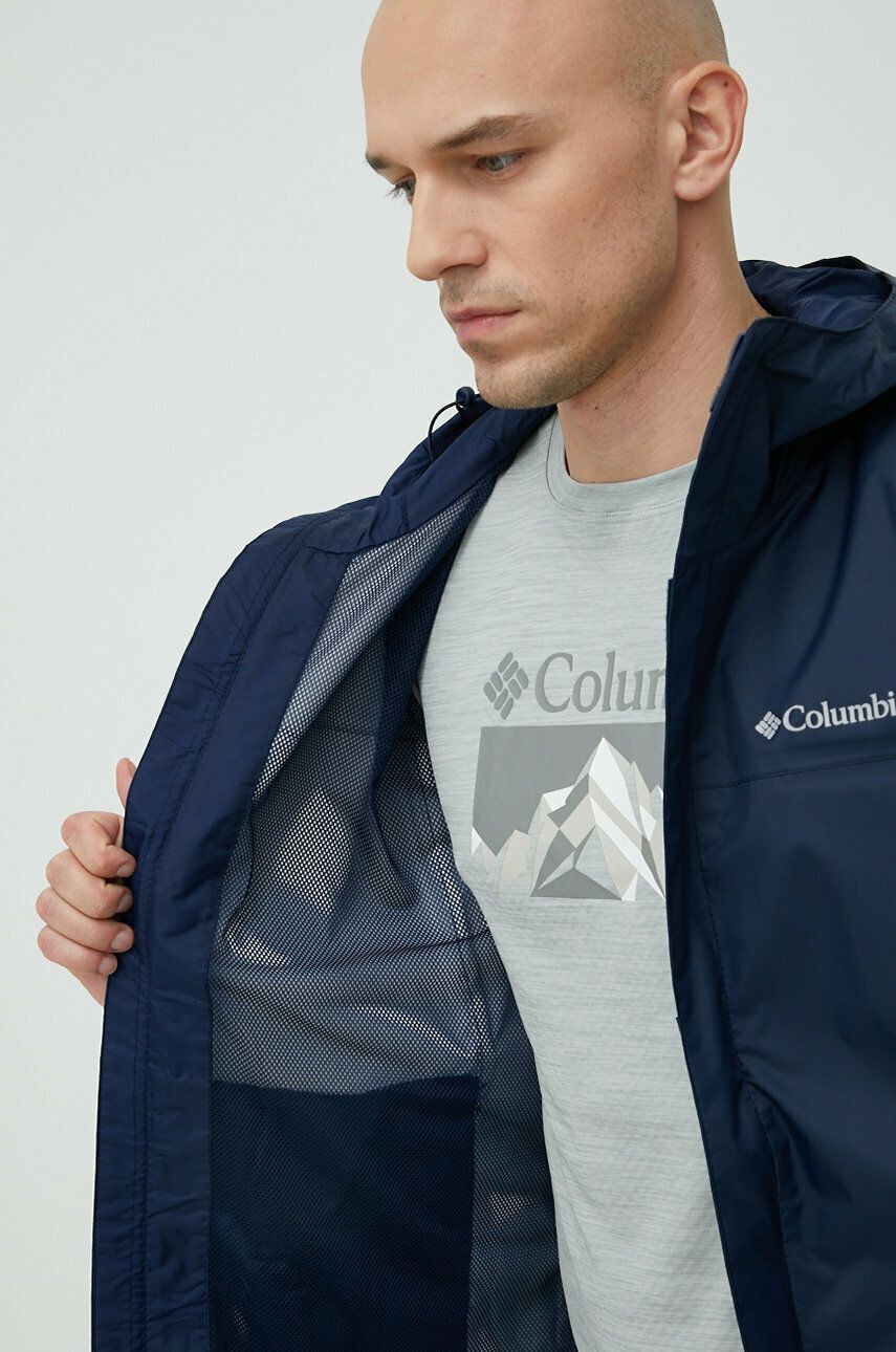 Columbia Outdoorová bunda Watertight II tmavomodrá barva 1533898-742 - Pepit.cz