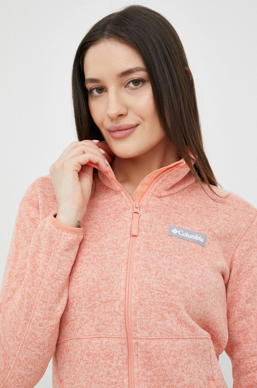 Columbia Sportovní mikina Sweater Weather oranžová barva - Pepit.cz