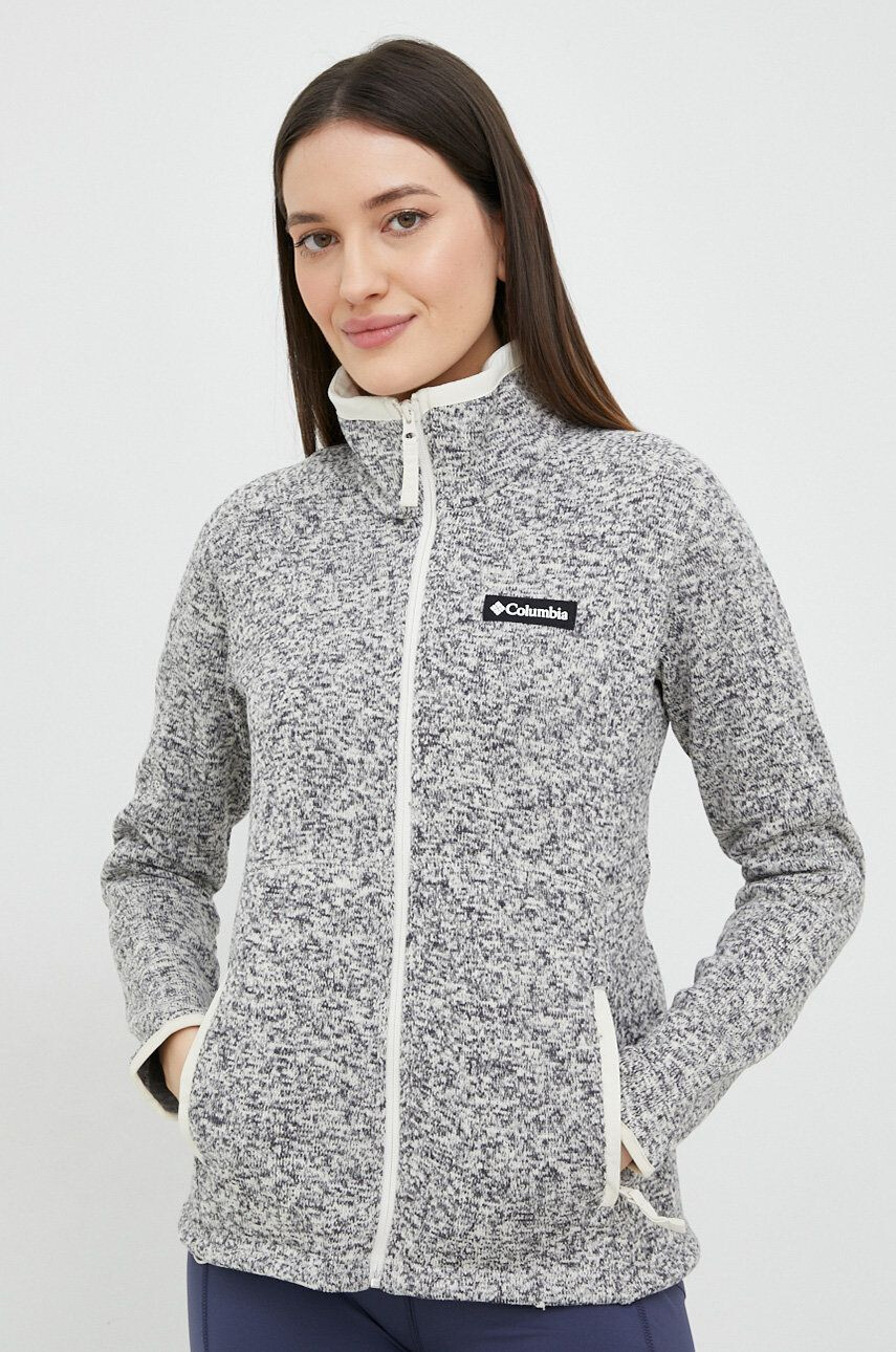 Columbia Sportovní mikina Sweater Weather šedá barva - Pepit.cz