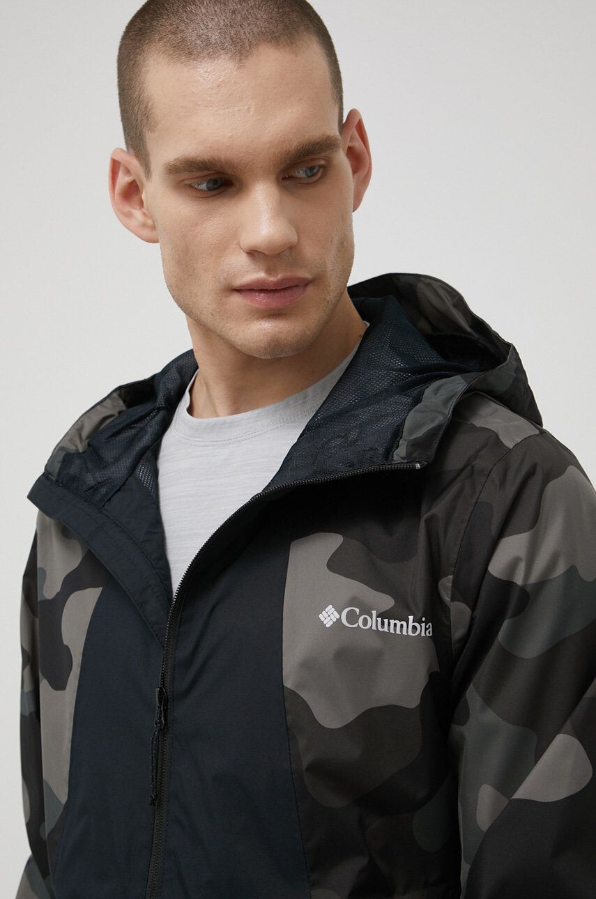 Columbia Outdoorová bunda Inner Limits II Jacket černá barva 1893991-465 - Pepit.cz