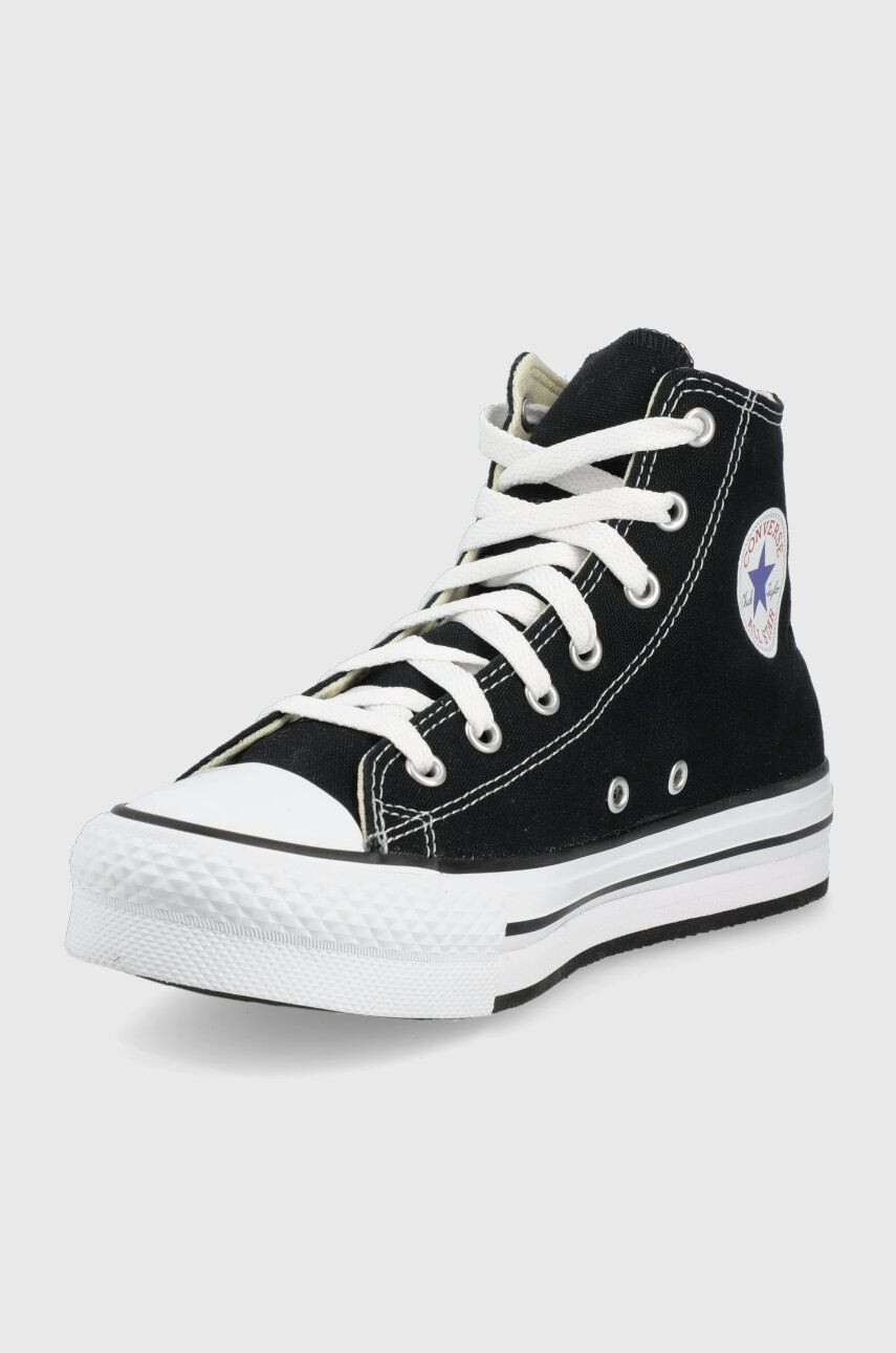 Converse Kecky Chuck Taylor All Star Eva Lift dámské černá barva - Pepit.cz