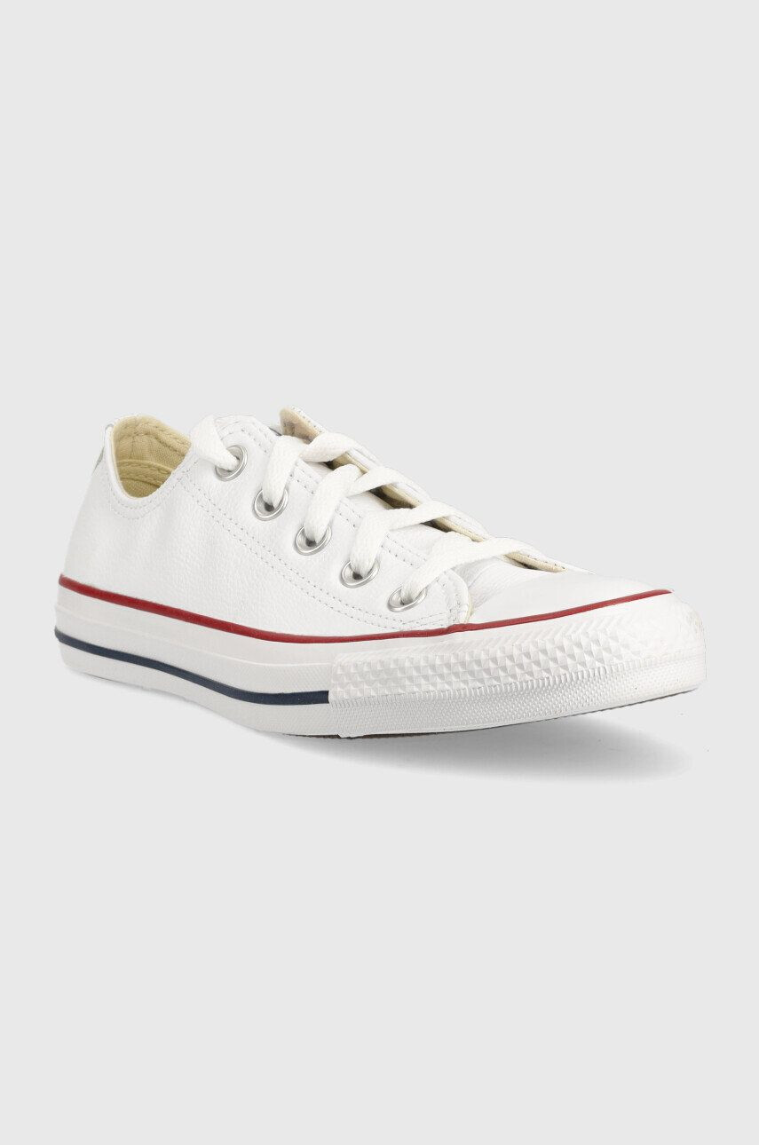 Converse Kecky Ct Ox Chuck Taylor All Star Leather White C132173 C132173-WHITE - Pepit.cz