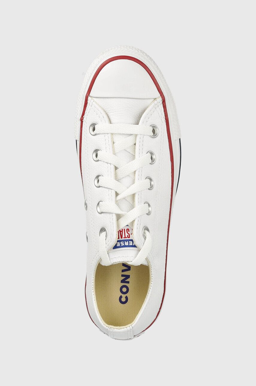 Converse Kecky Ct Ox Chuck Taylor All Star Leather White C132173 C132173-WHITE - Pepit.cz