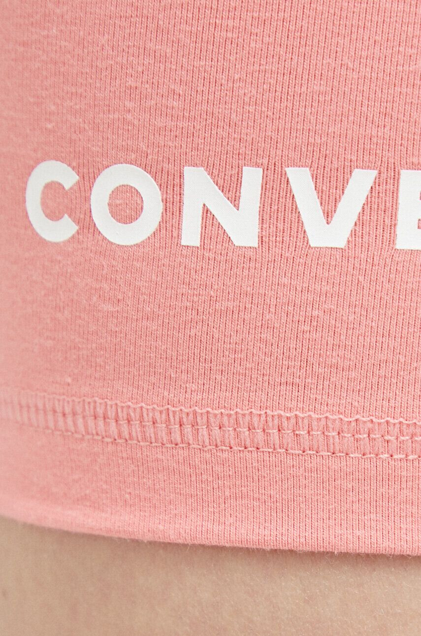 Converse Kraťasy dámské fialová barva hladké medium waist - Pepit.cz