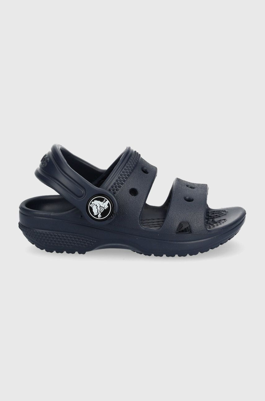 Crocs Dětské sandály tmavomodrá barva - Pepit.cz