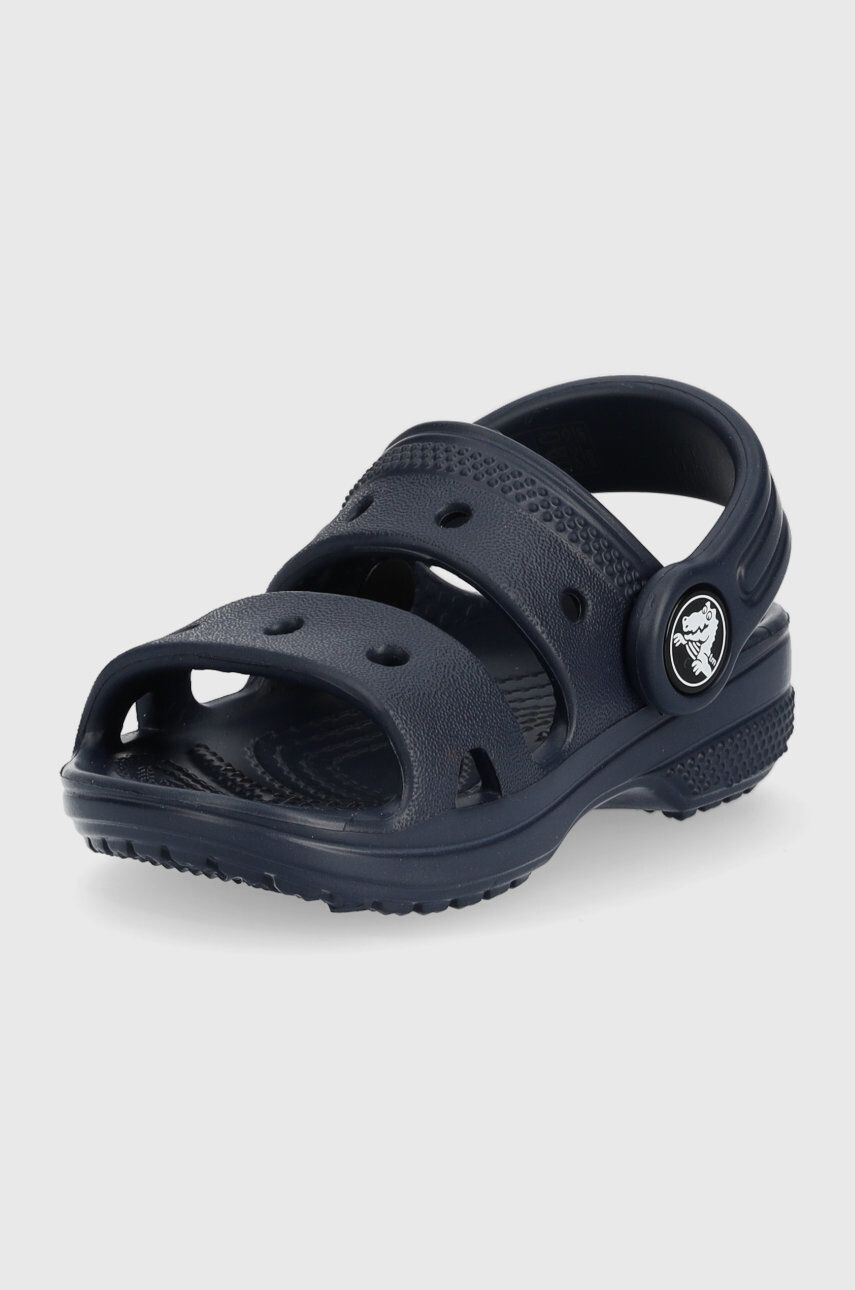 Crocs Dětské sandály tmavomodrá barva - Pepit.cz