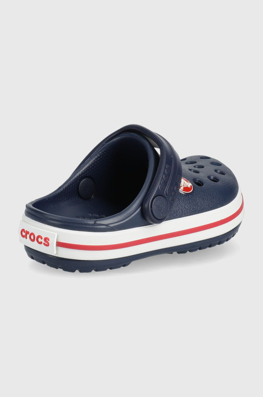 Crocs Dětské pantofle bílá barva - Pepit.cz