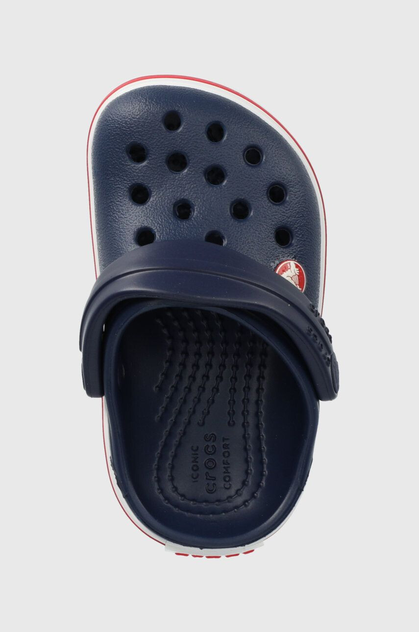 Crocs Dětské pantofle bílá barva - Pepit.cz