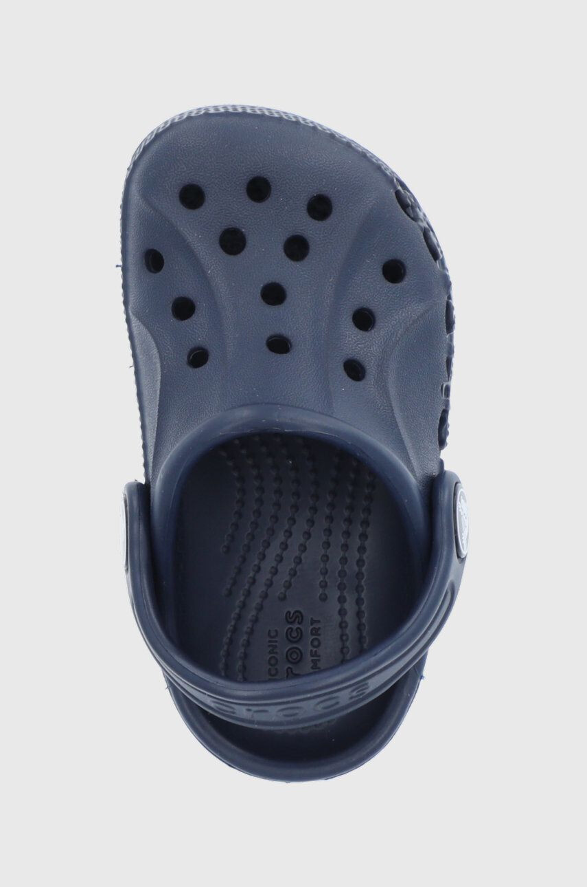 Crocs Dětské pantofle tmavomodrá barva - Pepit.cz