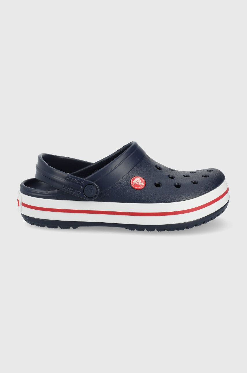 Crocs Dětské pantofle tmavomodrá barva - Pepit.cz