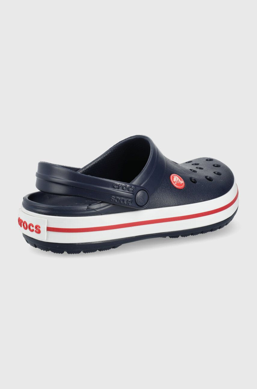 Crocs Dětské pantofle tmavomodrá barva - Pepit.cz