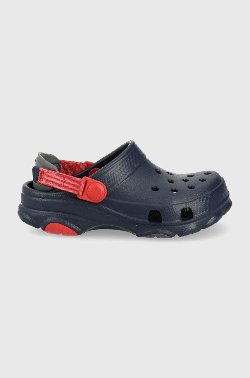 Crocs Dětské pantofle tmavomodrá barva - Pepit.cz