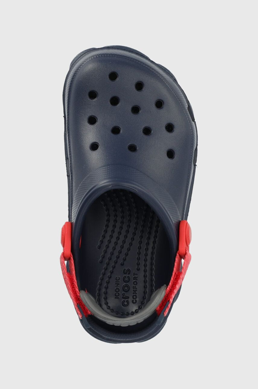 Crocs Dětské pantofle tmavomodrá barva - Pepit.cz