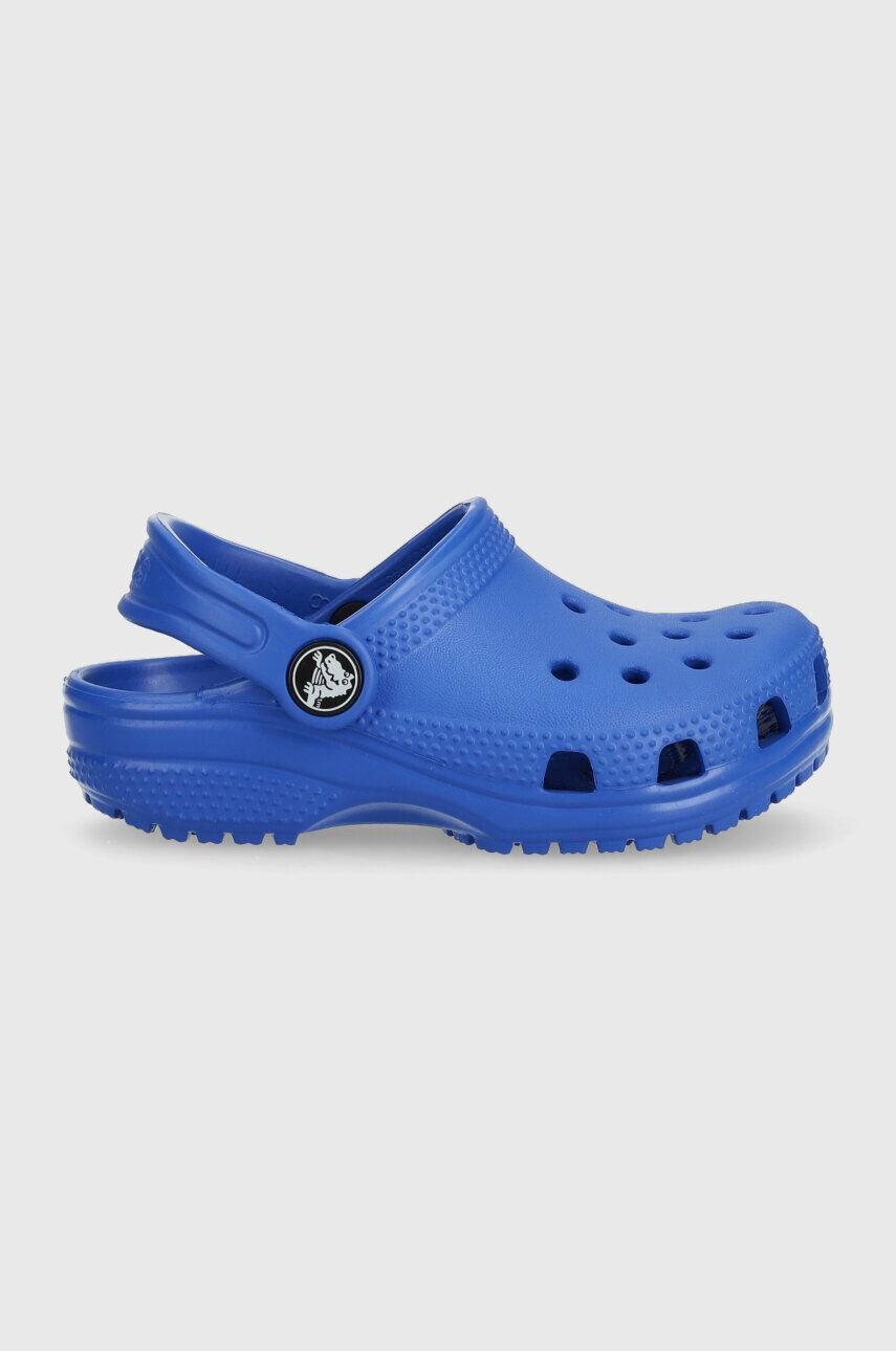 Crocs Dětské pantofle černá barva - Pepit.cz