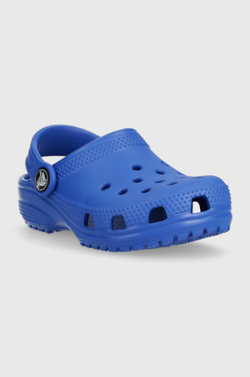 Crocs Dětské pantofle černá barva - Pepit.cz