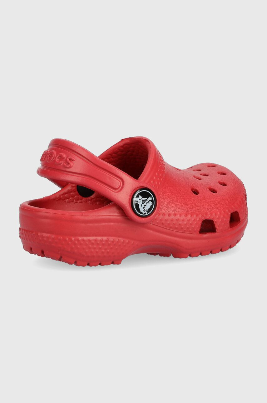 Crocs Dětské pantofle černá barva - Pepit.cz