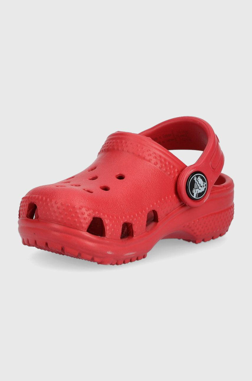 Crocs Dětské pantofle černá barva - Pepit.cz