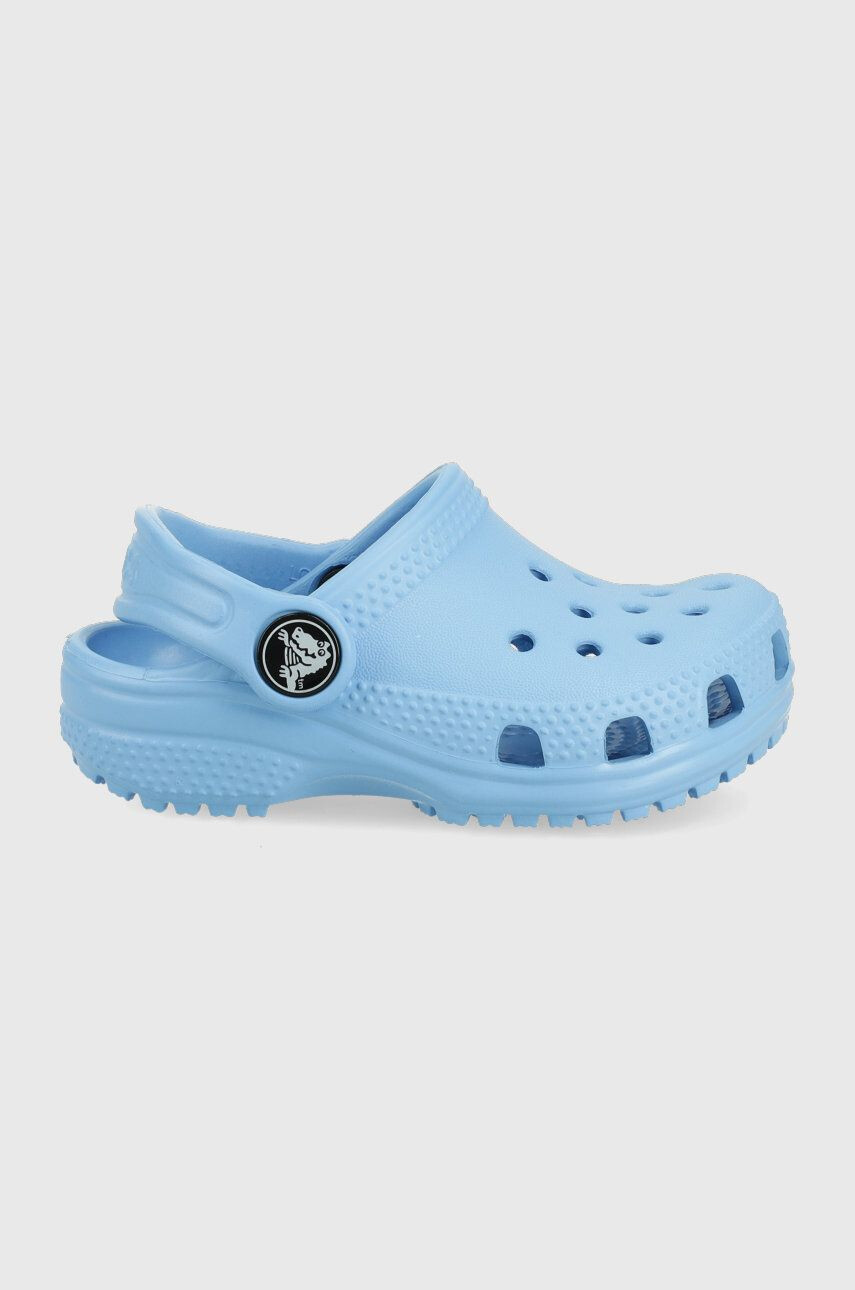 Crocs Dětské pantofle fialová barva - Pepit.cz