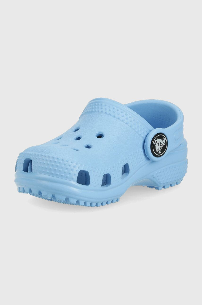 Crocs Dětské pantofle fialová barva - Pepit.cz