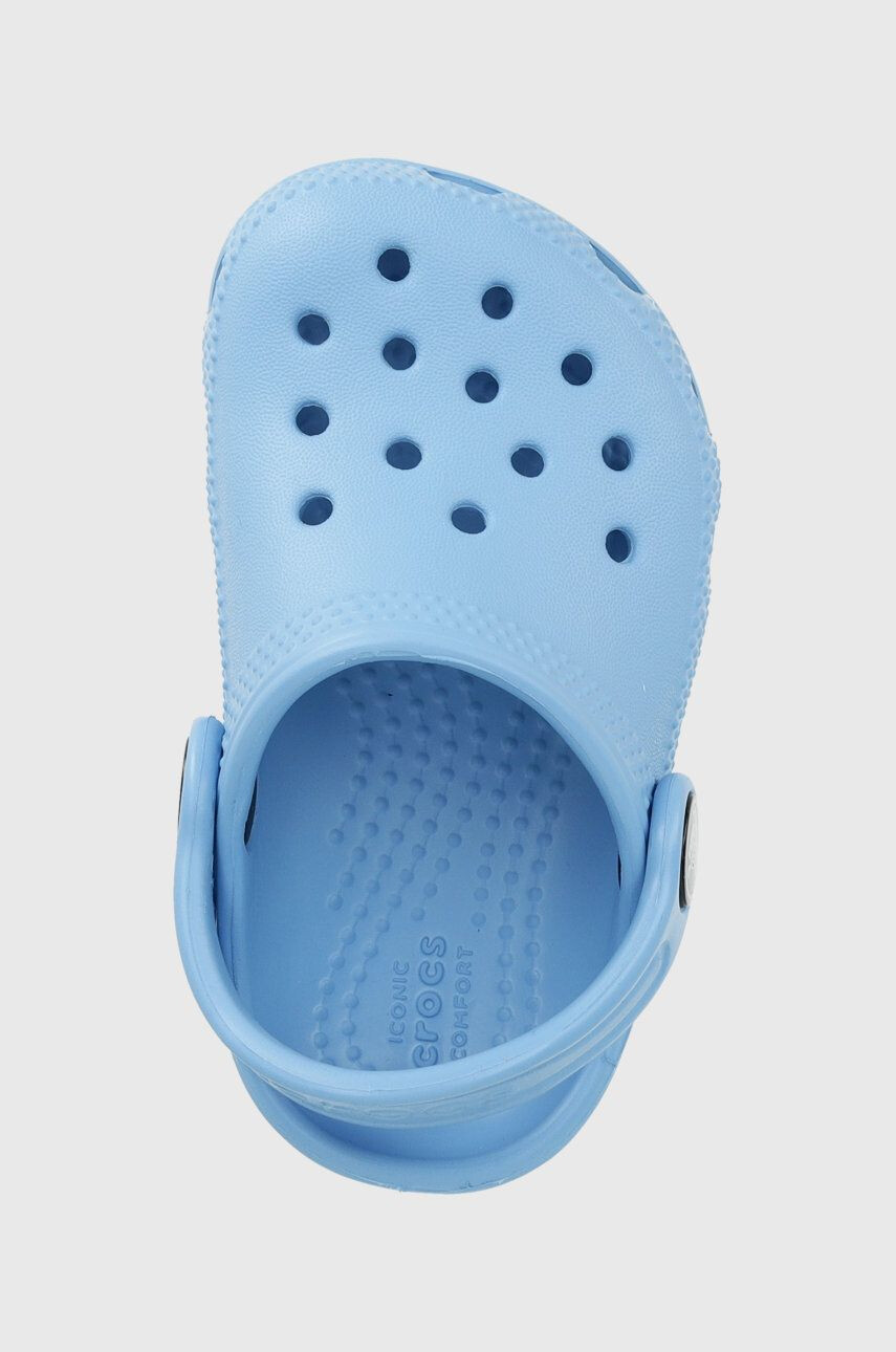 Crocs Dětské pantofle fialová barva - Pepit.cz