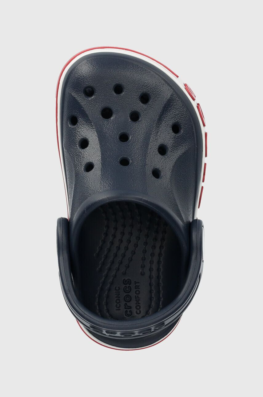 Crocs Dětské pantofle tmavomodrá barva - Pepit.cz