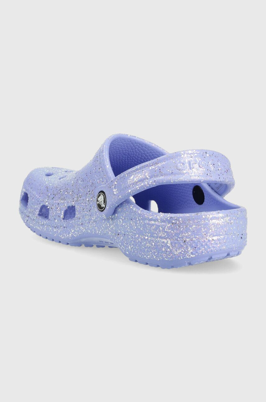 Crocs Dětské pantofle fialová barva - Pepit.cz