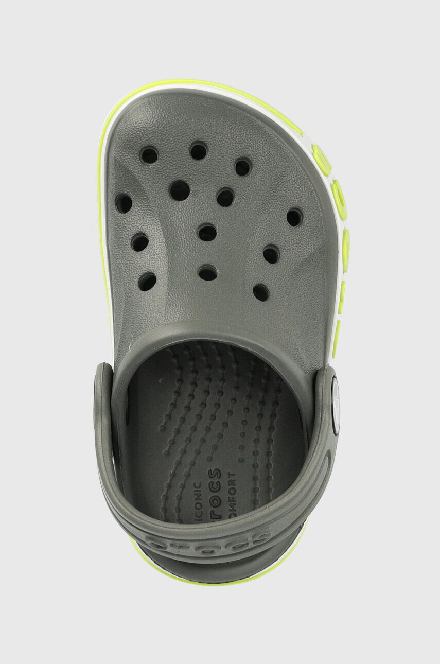 Crocs Dětské pantofle černá barva - Pepit.cz