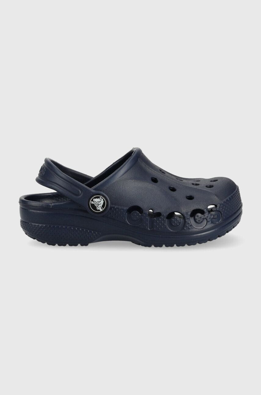 Crocs Dětské pantofle tmavomodrá barva - Pepit.cz