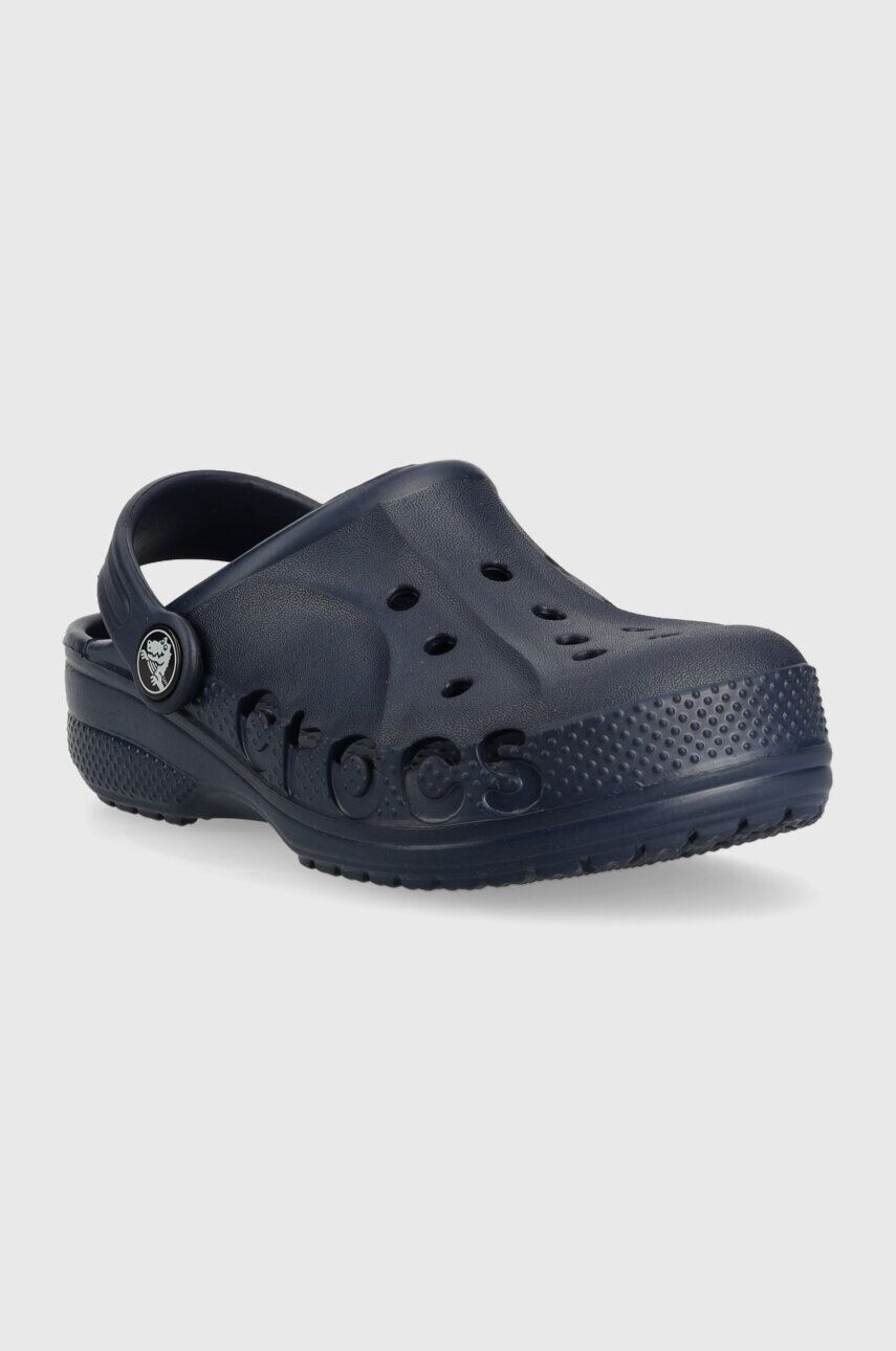 Crocs Dětské pantofle tmavomodrá barva - Pepit.cz